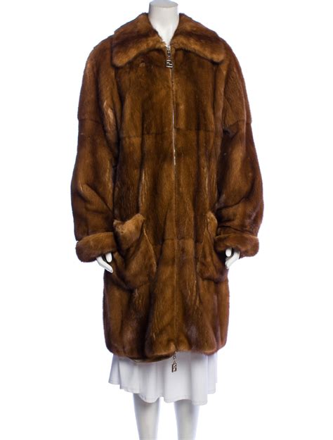 vintage Fendi fur coat